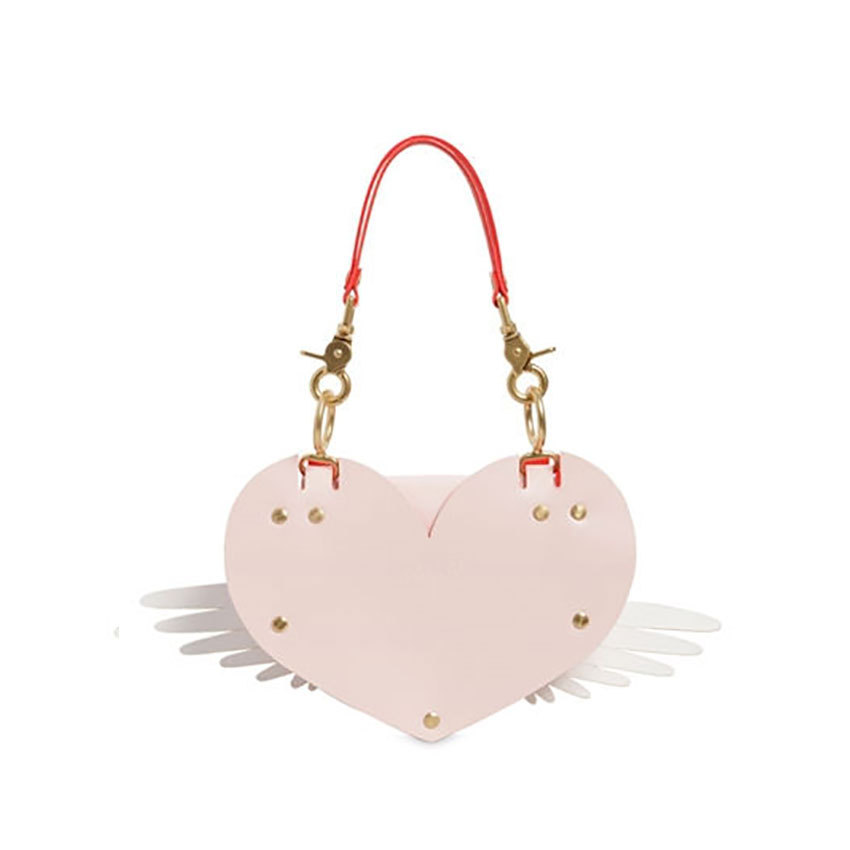 Title 2, Bow Wing Lock Buckle Love Hand - Sac à bandouli...