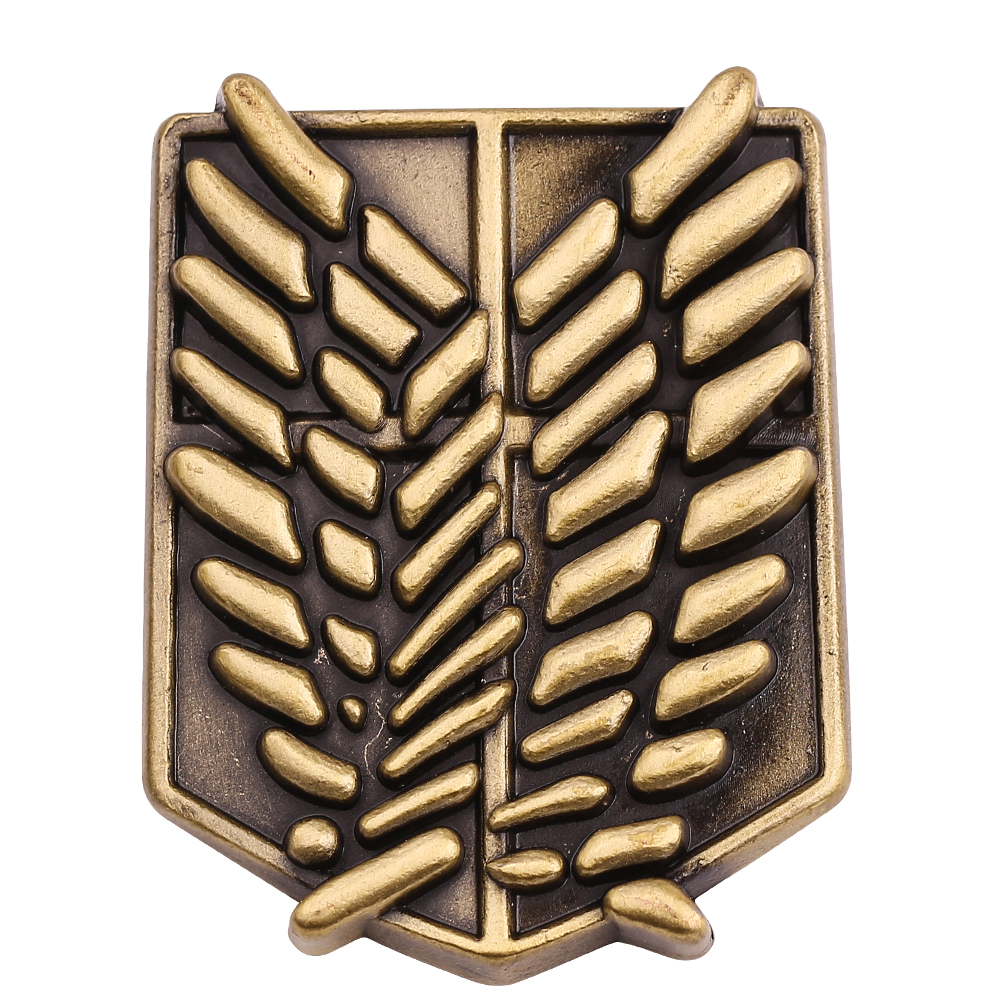 Gold-Tone Alloy Brooch, picture 3 of 4