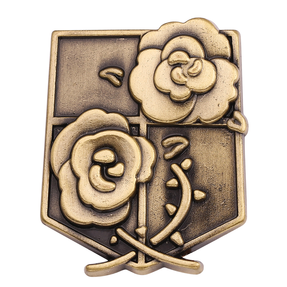 Gold-Tone Alloy Brooch, picture 4 of 4