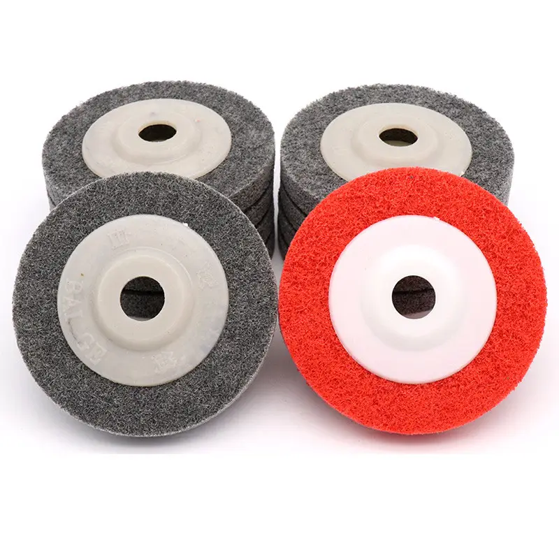 Stainless Steel Grinding Wheel 4-inch Angular fiber