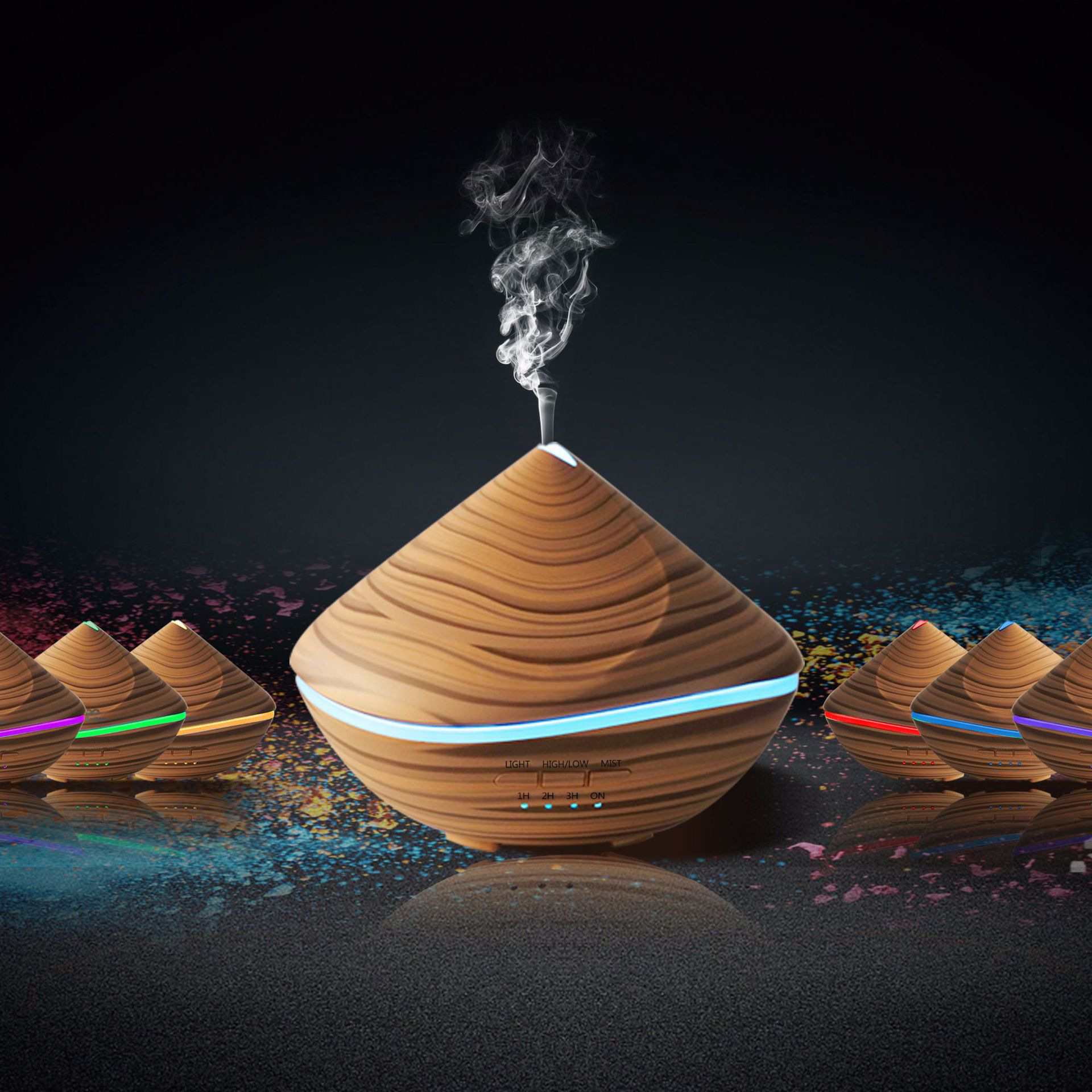 Diffuseur d'arômes en bois Diffuseur D'Arômes Bois Épuré ARMAJA