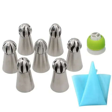 Stainless Steel Russian Decorating Mouth Set