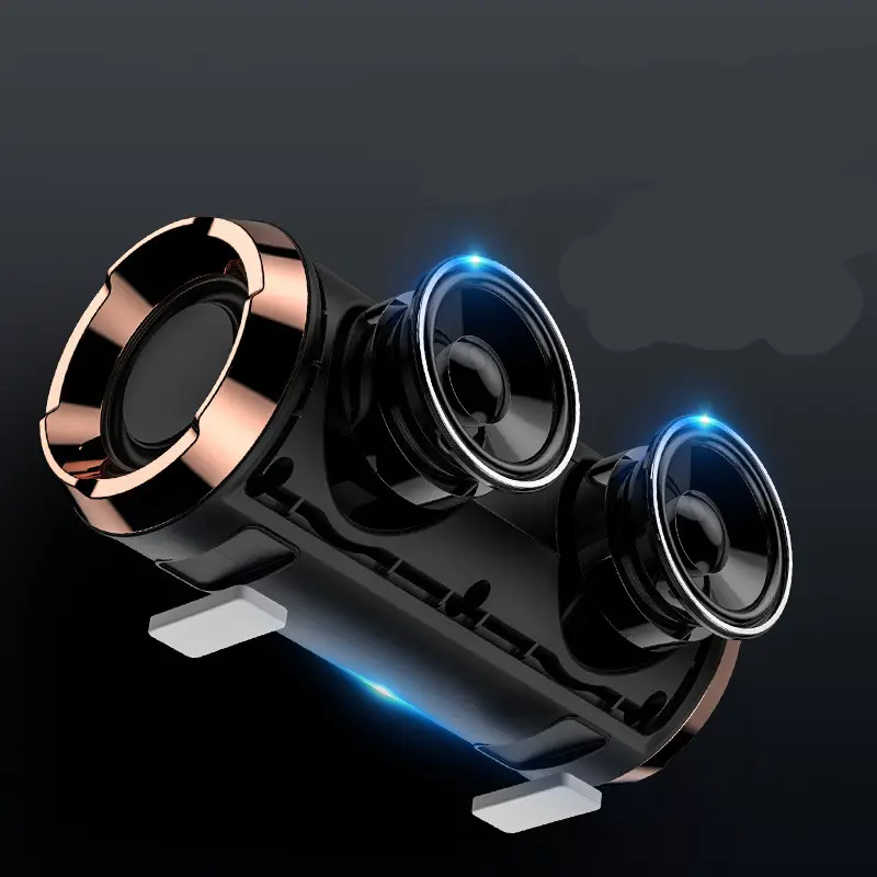 Portable Bluetooth Speakers 9D Surround Stereo Sound
