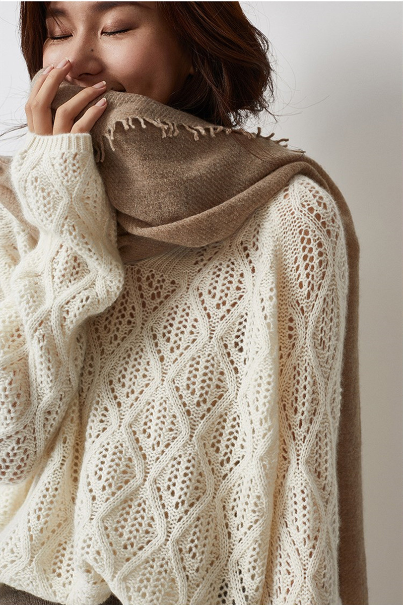 Spring And Autumn Loose Wool Sweater Women