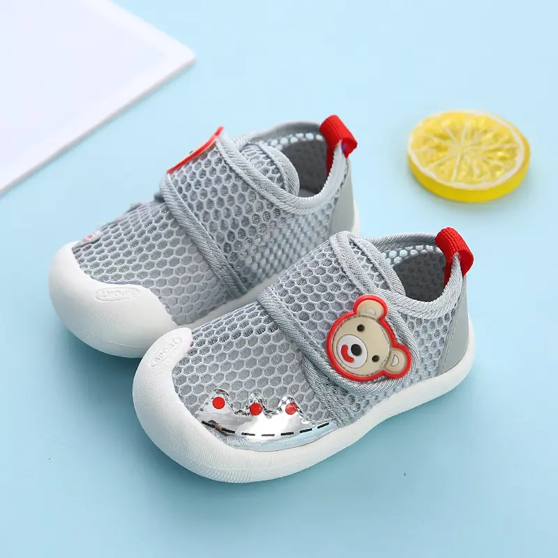 Baby Toddler Shoes Summer And Autumn Non Slip Soft Sole Net Shoes