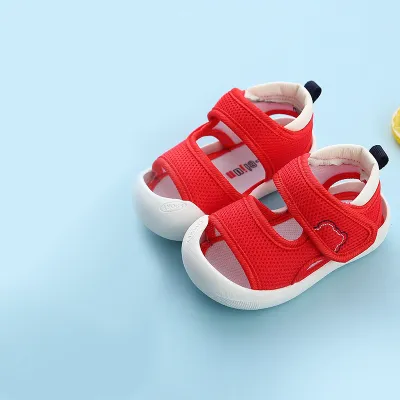 Baby Toddler Shoes Summer And Autumn Non Slip Soft Sole Net Shoes