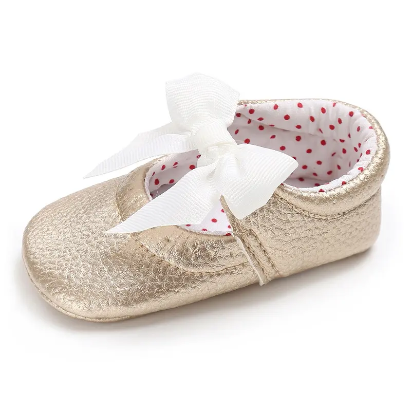Baby Shoes Soft Sole Pu Princess