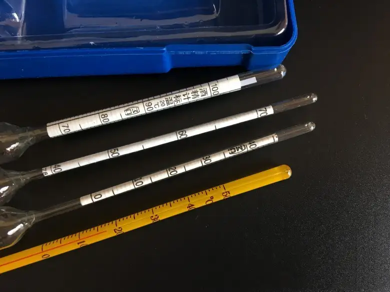 Three Groups Of Liquor Self-brewed Alcohol Meter