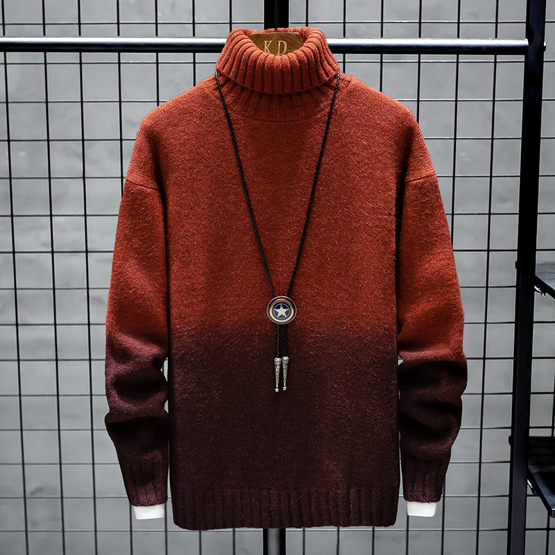 Title 2, Knit Sweater Color Matching Korean Men