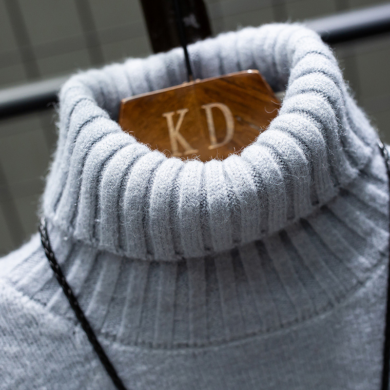 Knit Sweater Color Matching Korean Men's Sweater