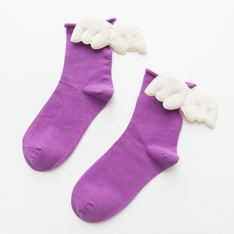 Title 9, Chaussettes pour femmes, couleur unie, talon fr...