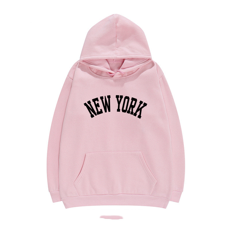 Simple Letter Mid-Length Lazy Style Sweater Women 