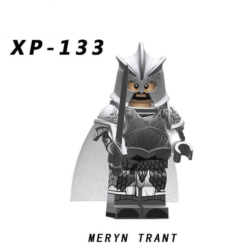 Title 1, Corey Ice And Fire Series Minifigure-Silver Chi...