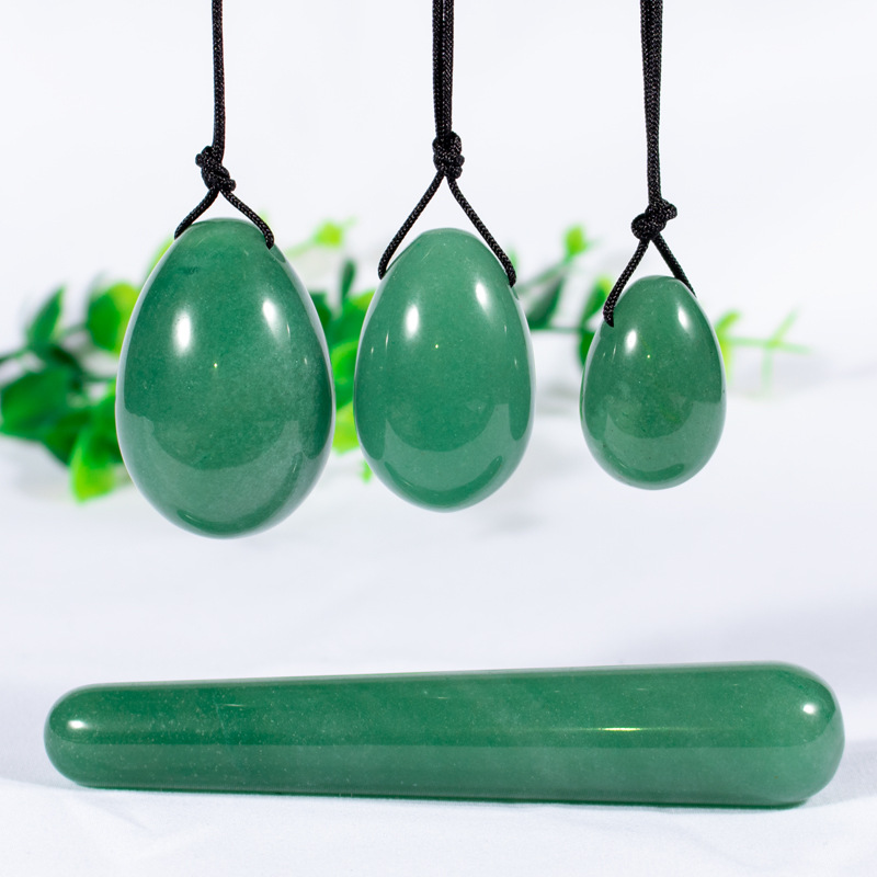 Title 4, Aventurine Massage Jade Egg Tiger Eye Ornament