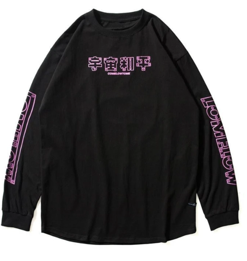 Vintage Hoodie Men's Japanese Distressed Top