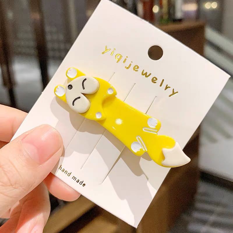 Duckbill Clip Cute Girl Heart Childlike Hairpin