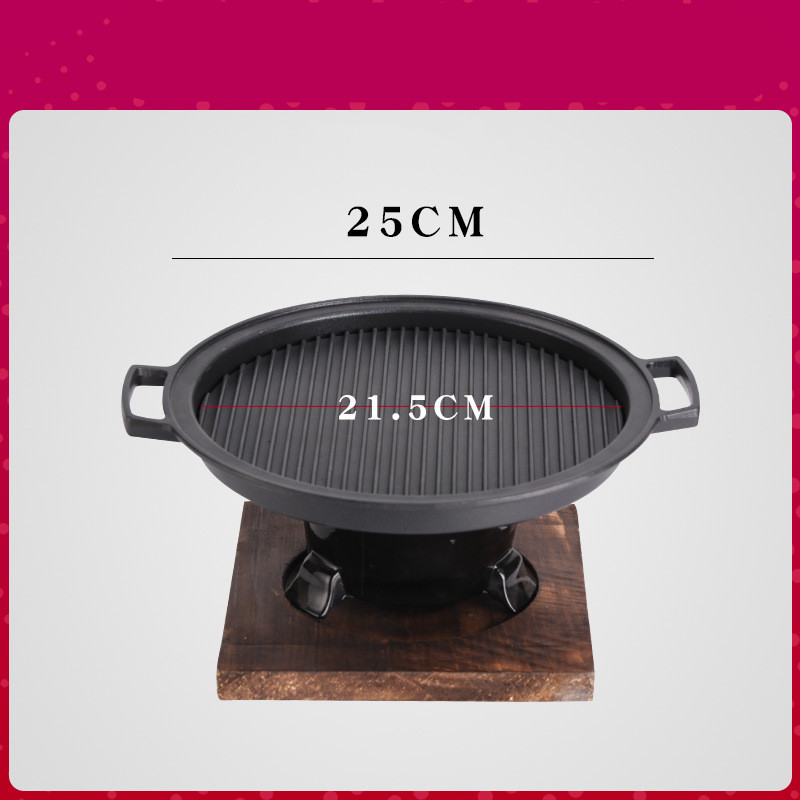 Title 4, Household Non-Stick Barbecue Plate Old-Fashione...