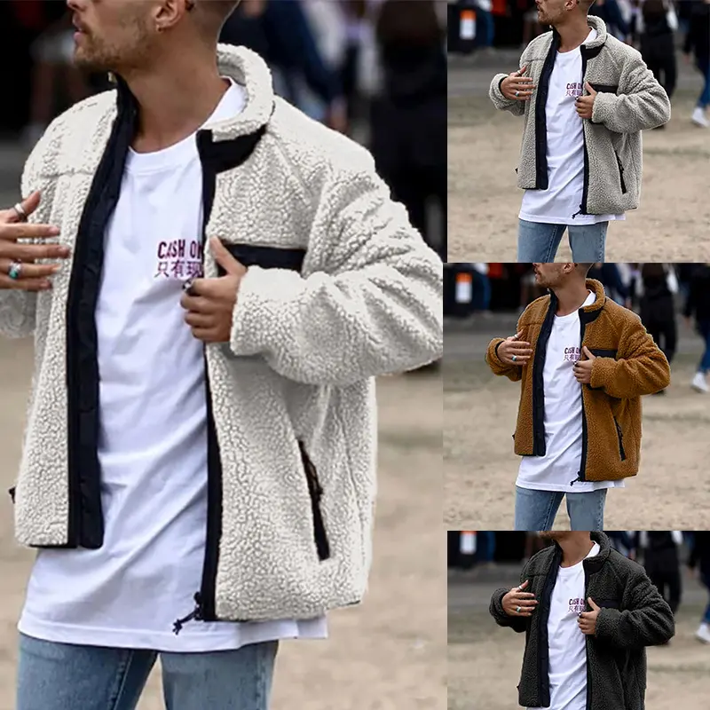 Loose and Fashionable Cashmere Cardigan Jacket
