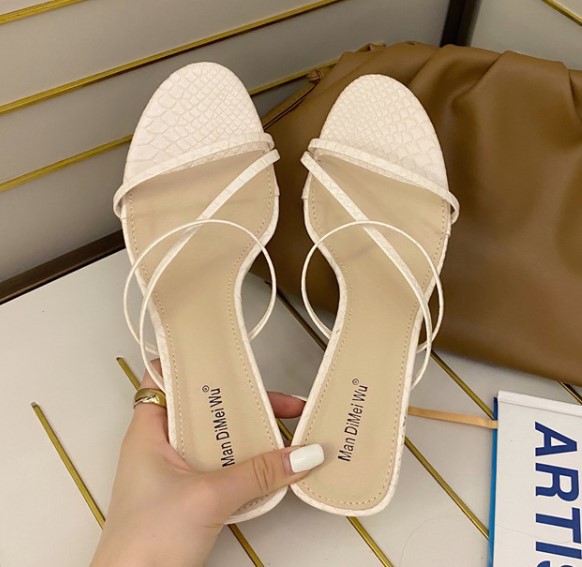 Summer New Style Korean Stiletto Sandals Slippers