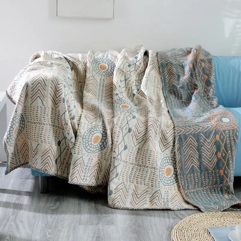 Four-layer Gauze Towel and Sofa Cushion All Inclusive
