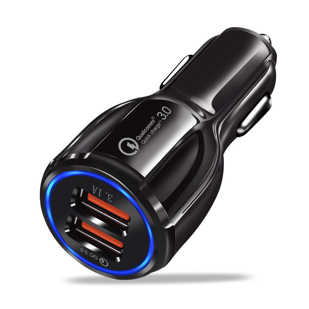 Title 5, Car Charger 6.0A Light Usb Car Charger Fast Cha...