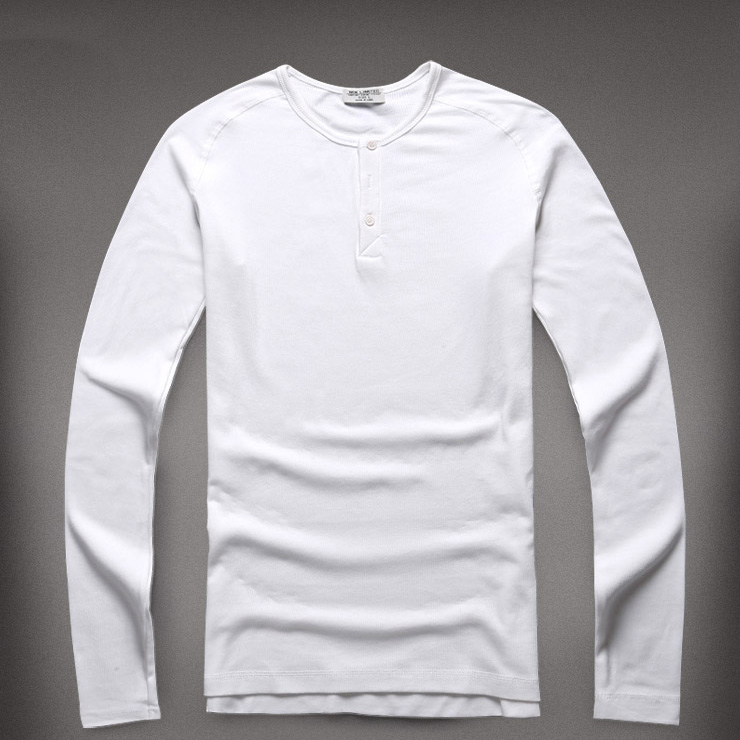 Title 7, T-shirt cardigan homme en coton manches raglan ...