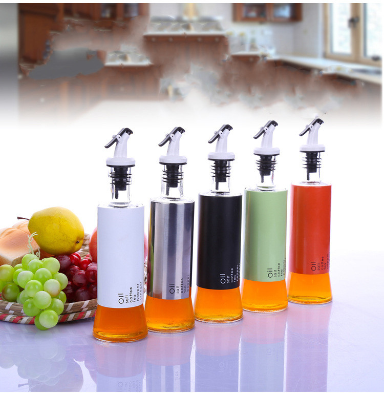 Title 7, Seasoning Bottle Combination Glass Oil Bottle