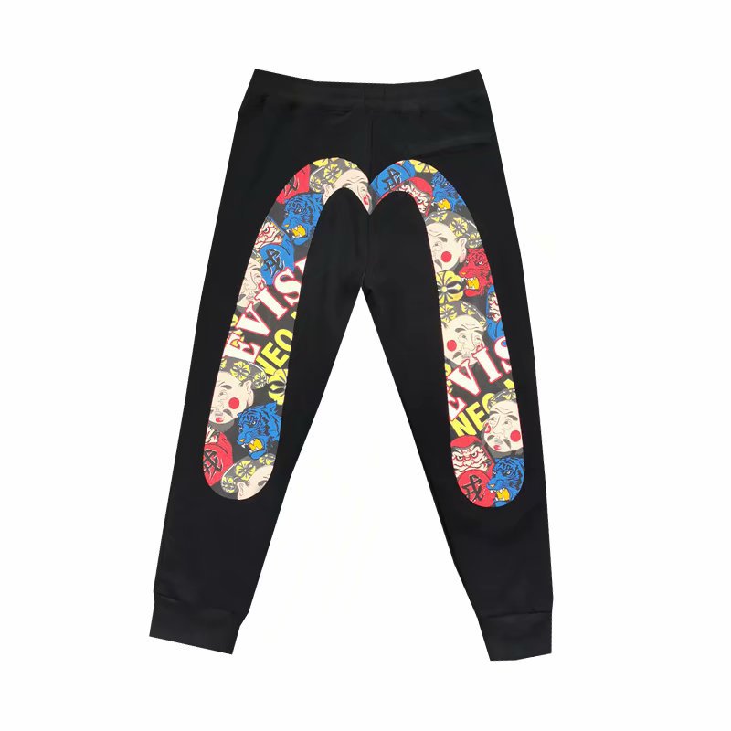 Tumbler Print Bouquet Foot Pants