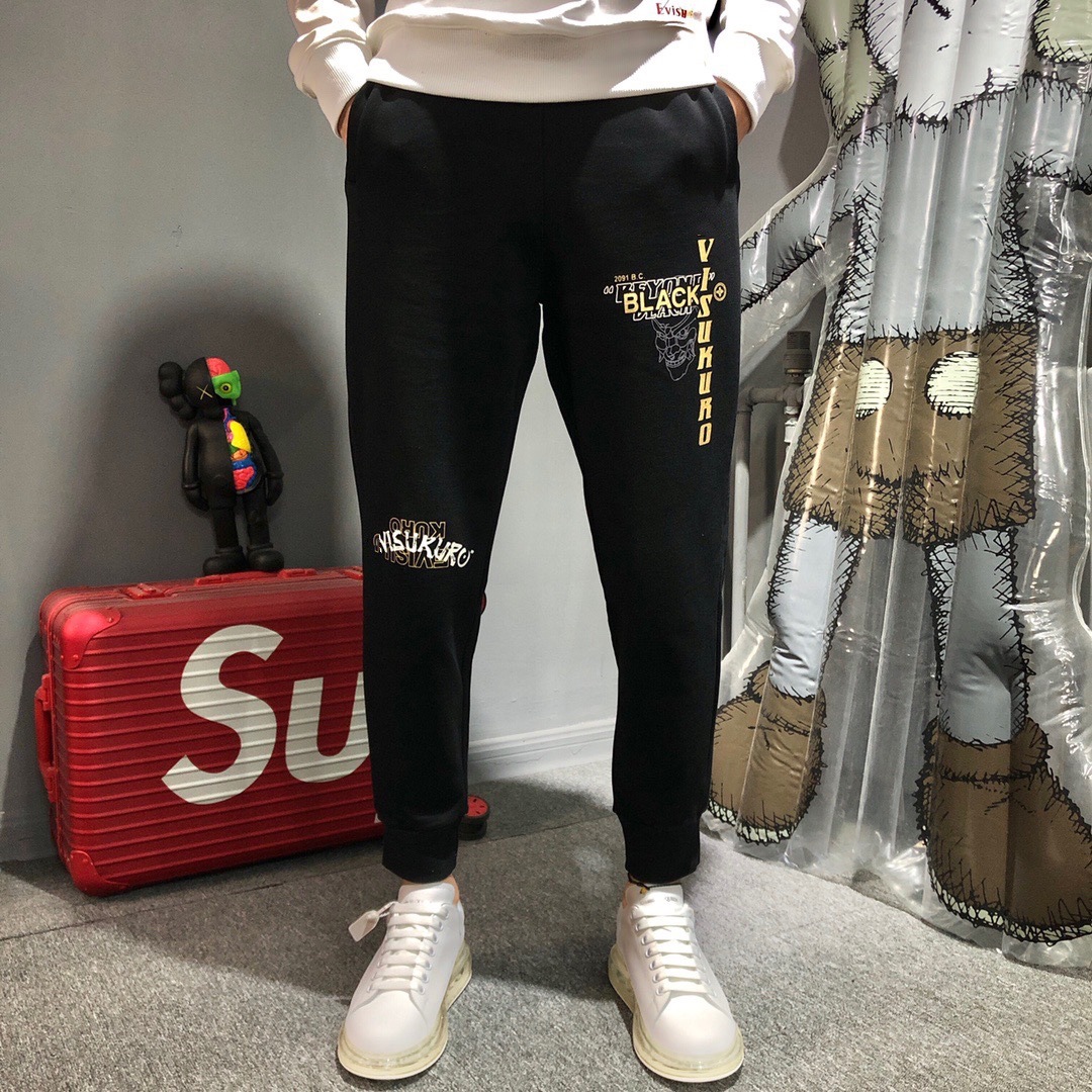 Letter Seagull Fashion Couple Style Pants
