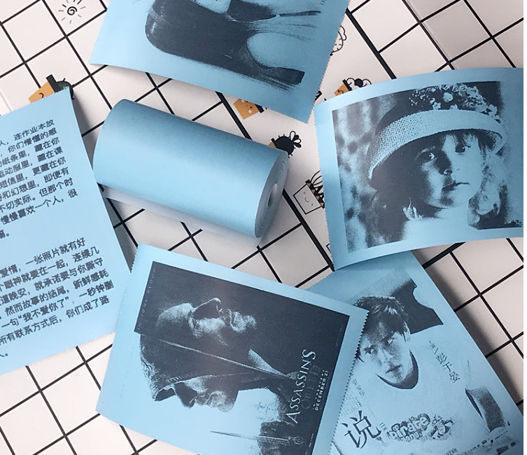 Mini Bliuetooth Wireless Thermal Printer Paper Sticker Label Printer 13