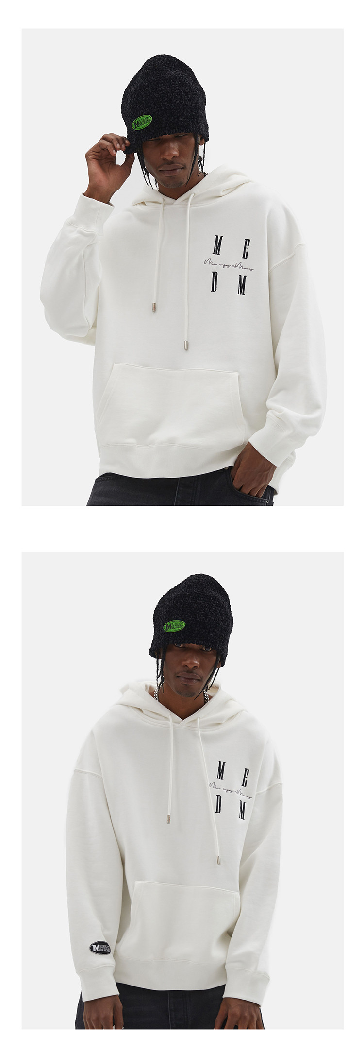 MEDM Hooded Hooded Tide Brand Couples