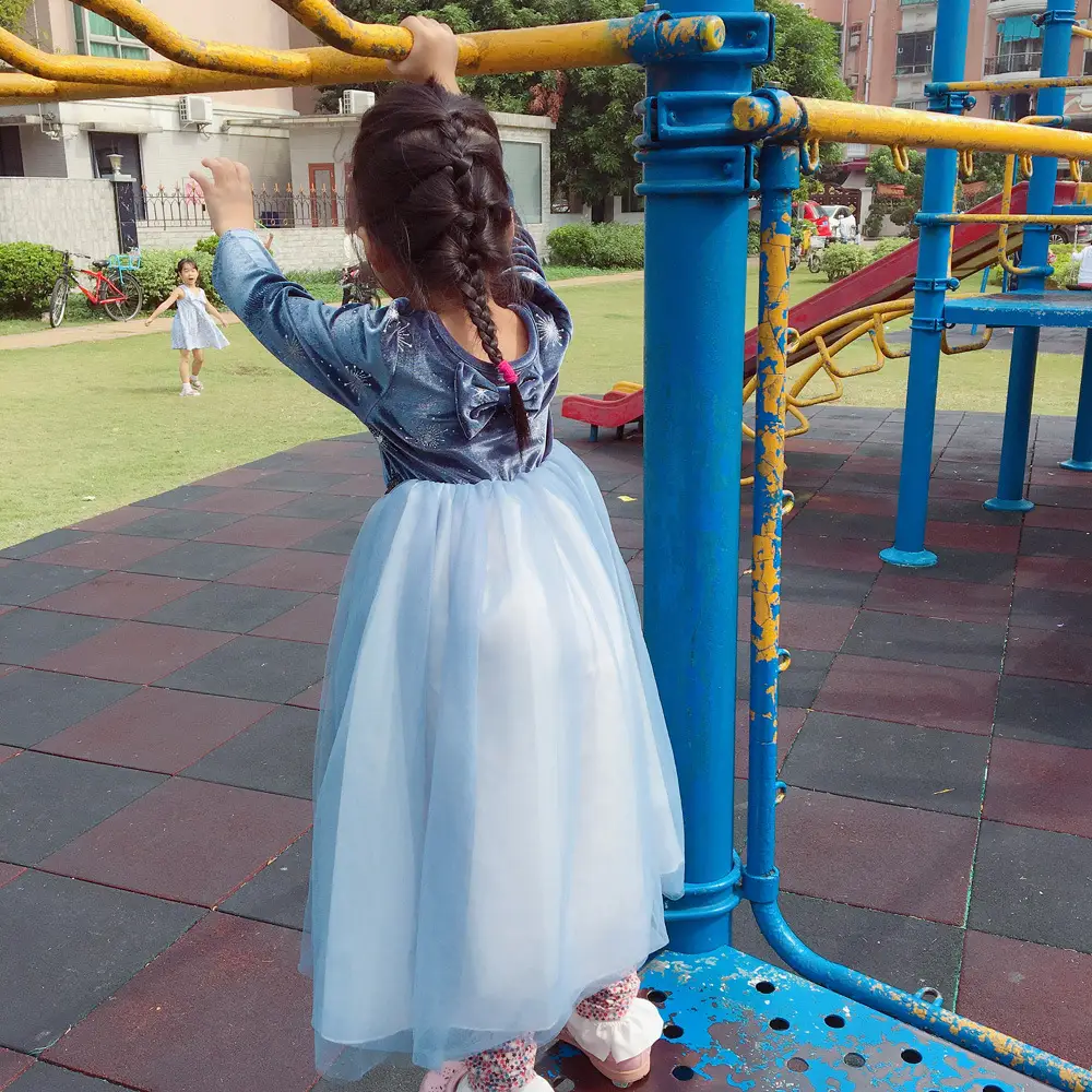 Blue Starry Sky Autumn And Winter Plus Velvet Padded Skirt