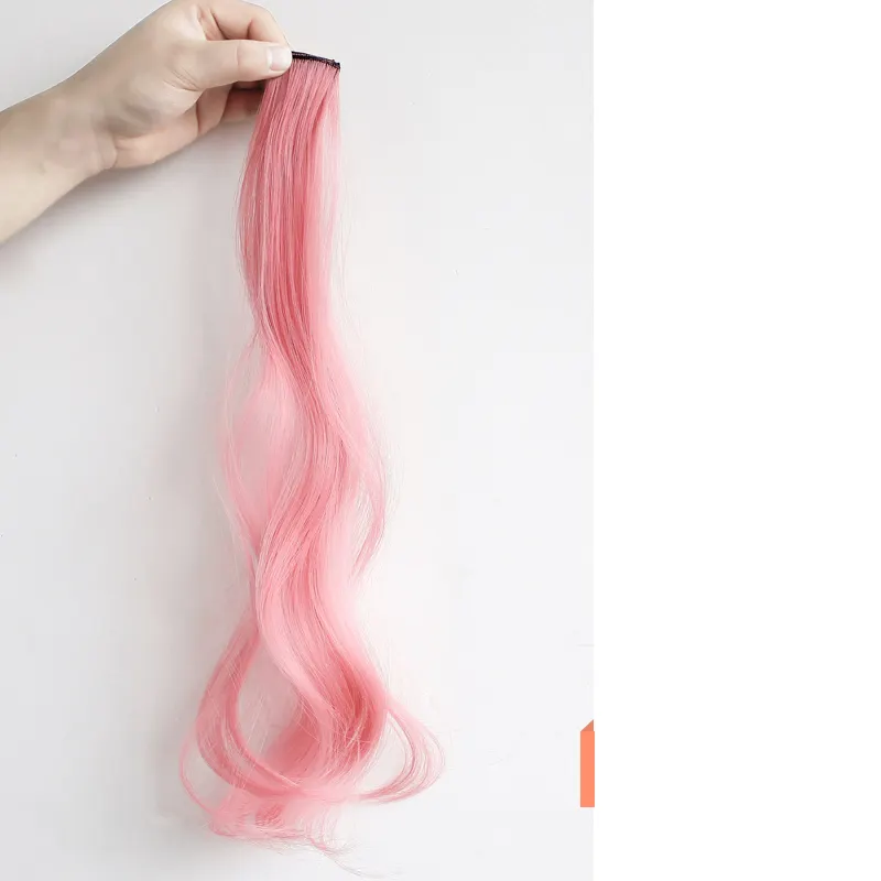 Curly Hair Hanging Ears, Extension, Highlighting, Long