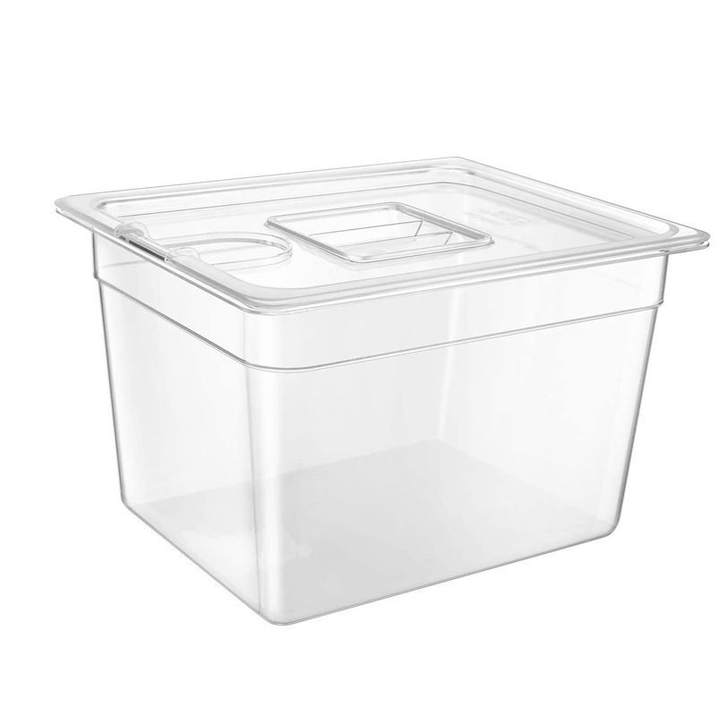 Stainless Steel Sous Vide Rack And 11L Sous Vide Cooker Containers Sets Detachable Dividers Separator For Immersion Circulators