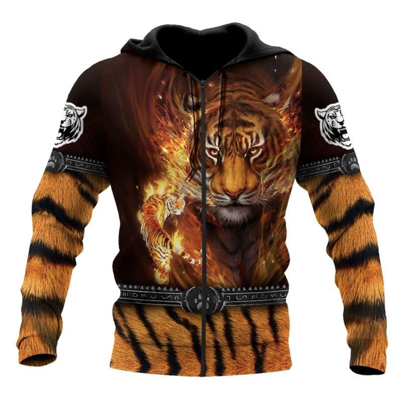 Fashion Loose Trend 3D Digital Printing Hoodie