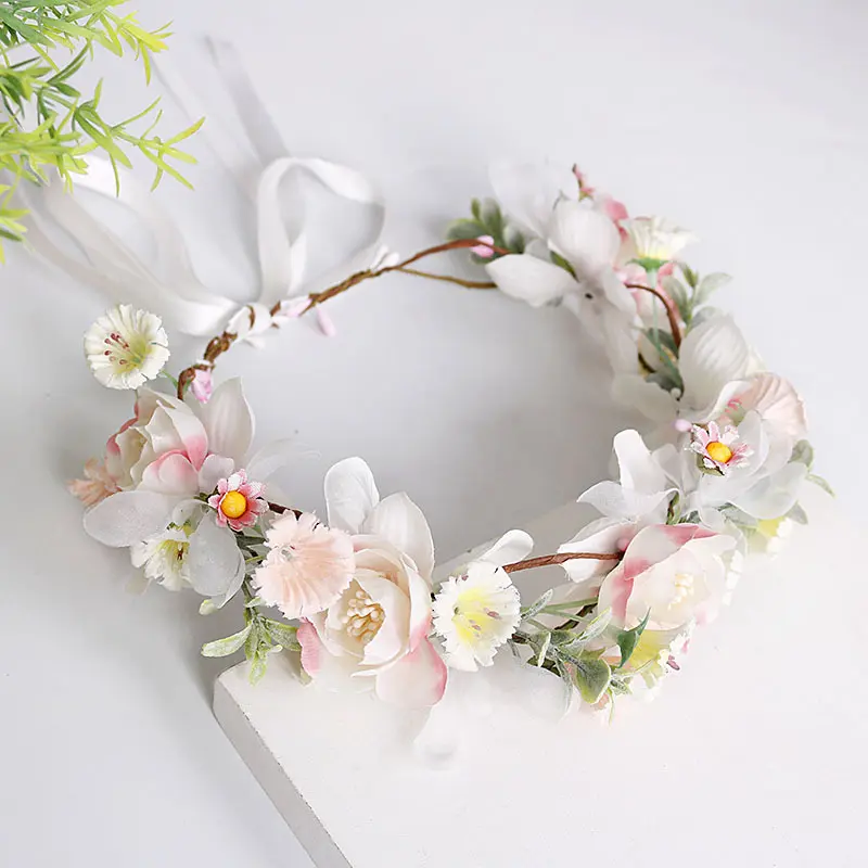 Hair Band Bride Wedding Dress Accessory Head Flower