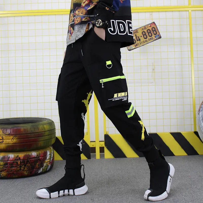 Personalized Overalls Men's Casual Pants With Loose Feet