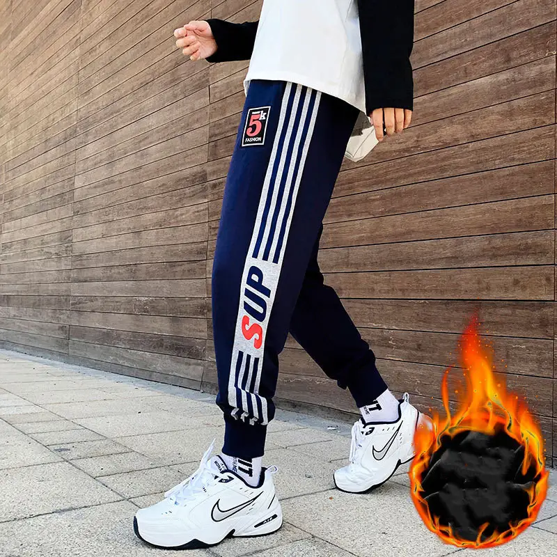 Loose Feet All-match Casual Men's Cotton Long Pants