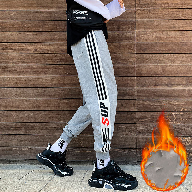 Loose Feet All-match Casual Men's Cotton Long Pants