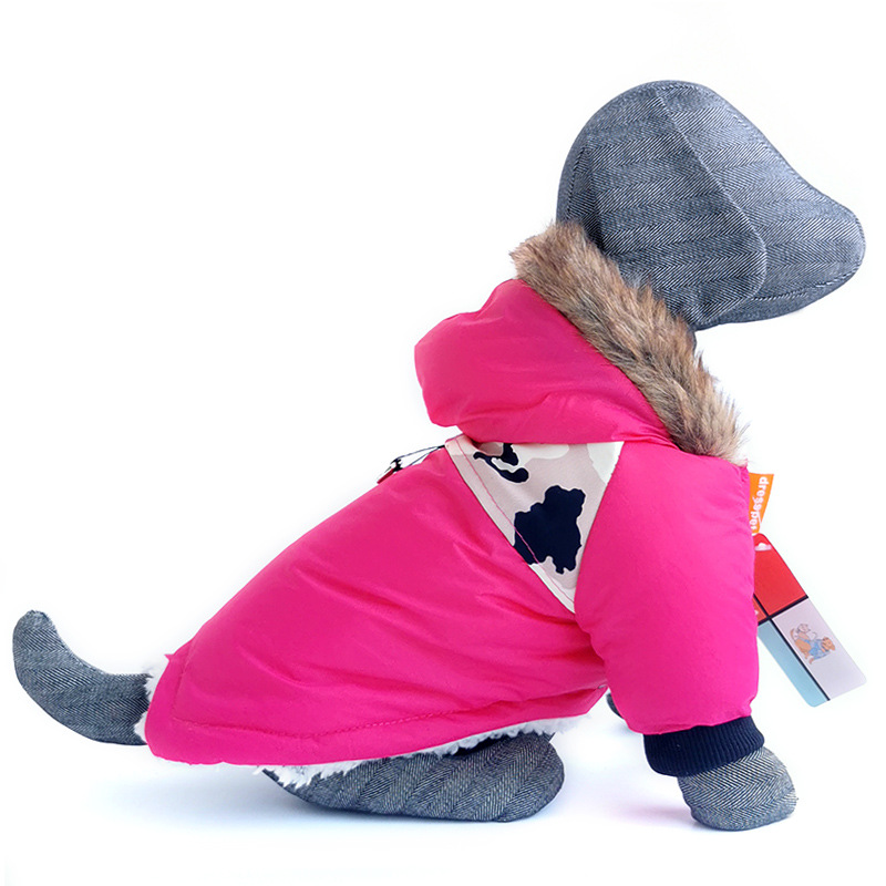 Title 2, Hunde Herbst Winter Kleidung Weste Hoodie Zweib...