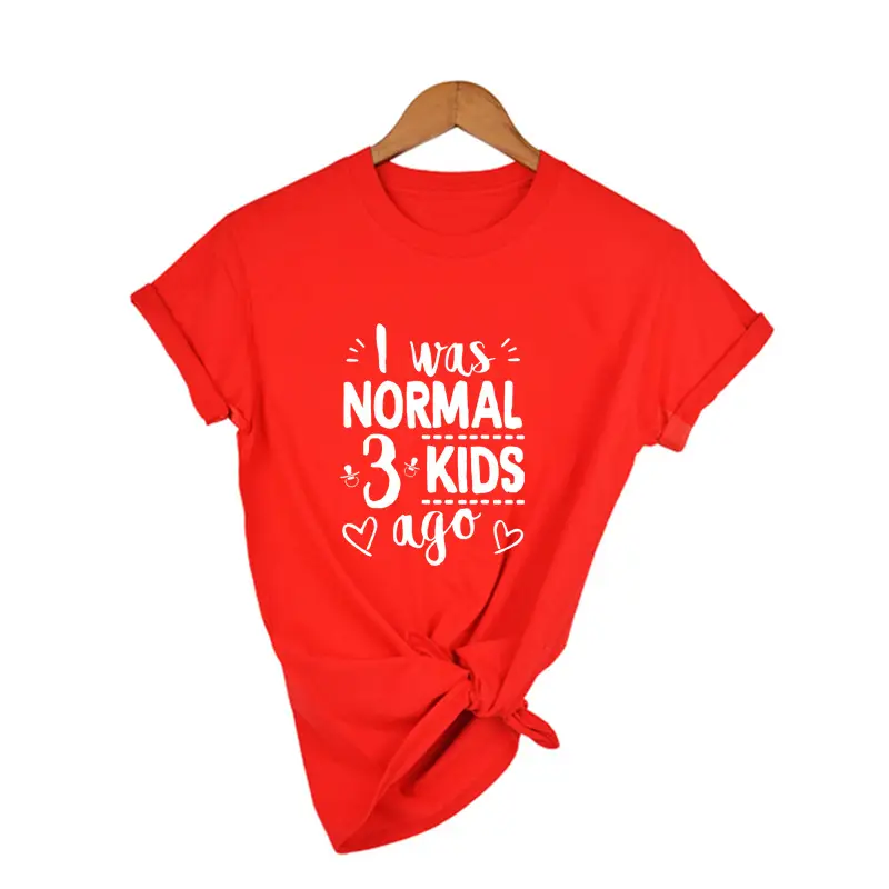 Printed T-shirt Cotton Casual Loose Top