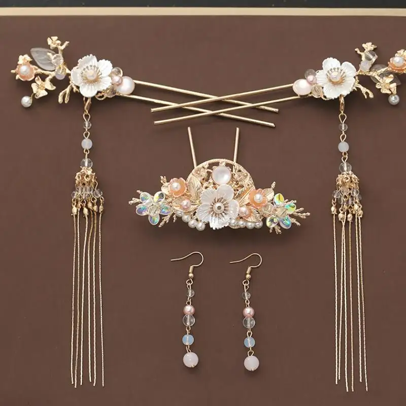 Hairpin Forehead Tassel and Princess Head Jewelry