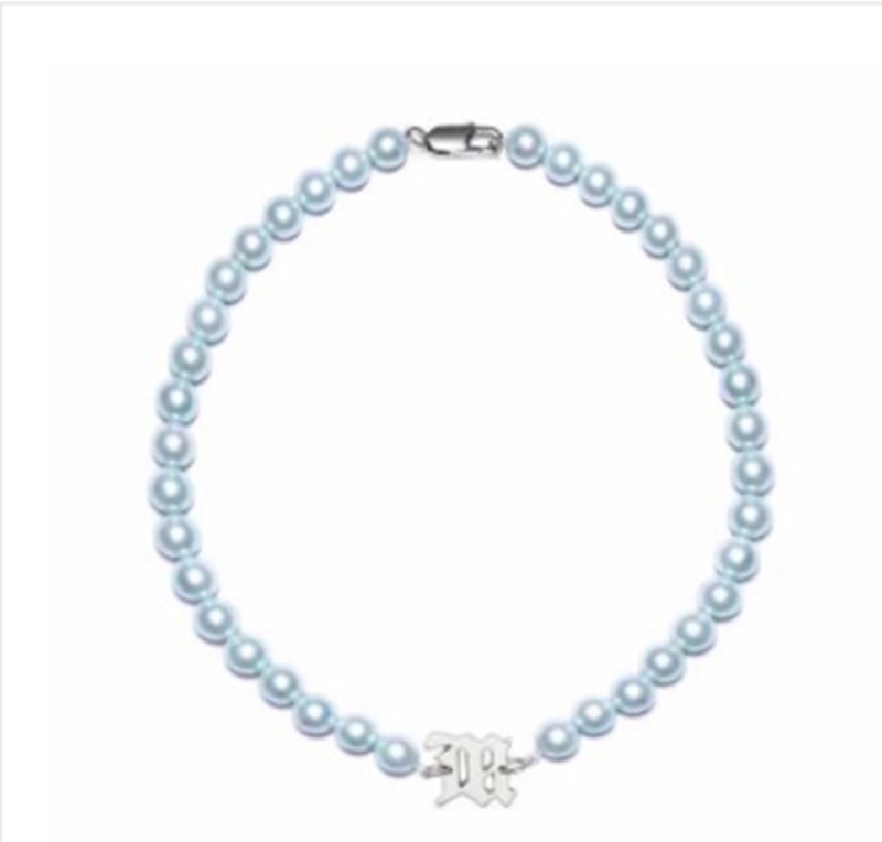 Necklace Letter Pearl Necklace Pendant Clavicle Chain Bracelet