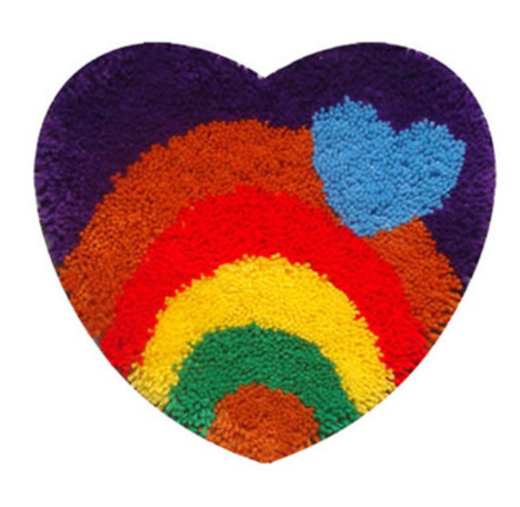 سجادة مطرزة بنقش كرتوني ورسوم أنمي