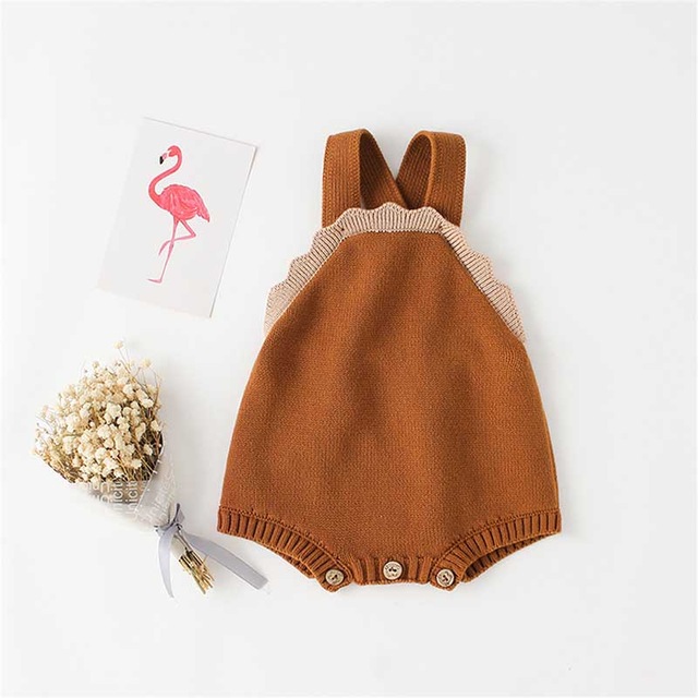 Title 7, Wool baby boys and girls one-piece romper with ...