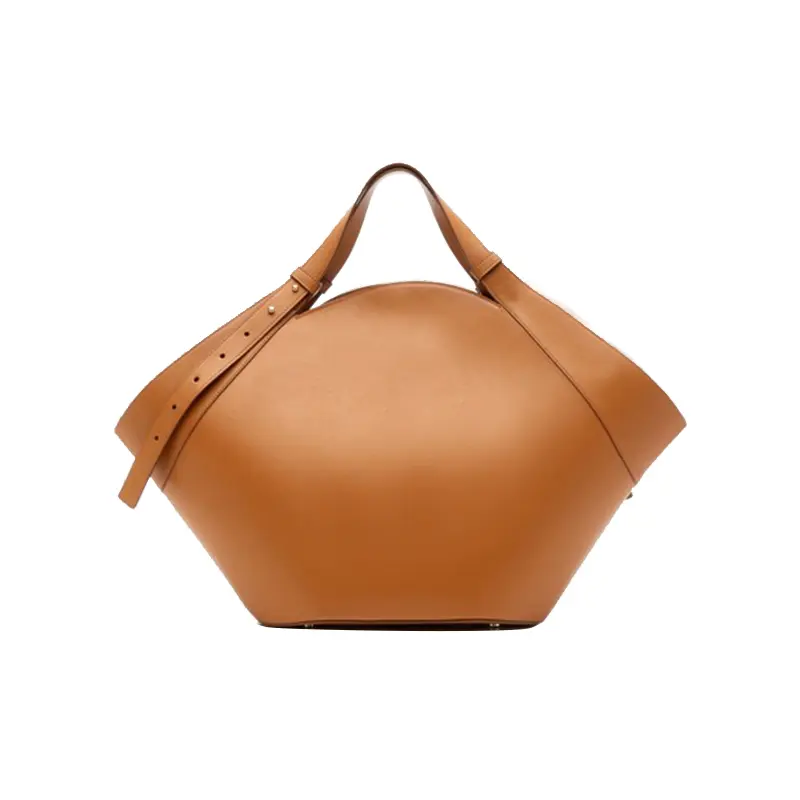 Fan-Shaped Bag Student Shoulder Bag Big  Underarm Bag All-Match Handbag