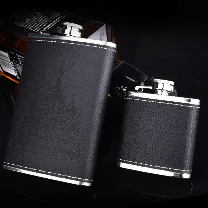 Stainless steel hip flask with thickened outdoor small hip