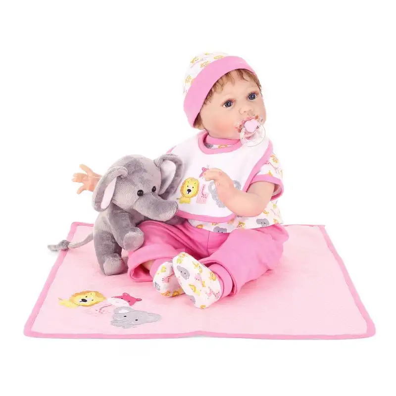 Simulation Baby Soft Rubber Baby Parent-Child Early Education Play House Toy