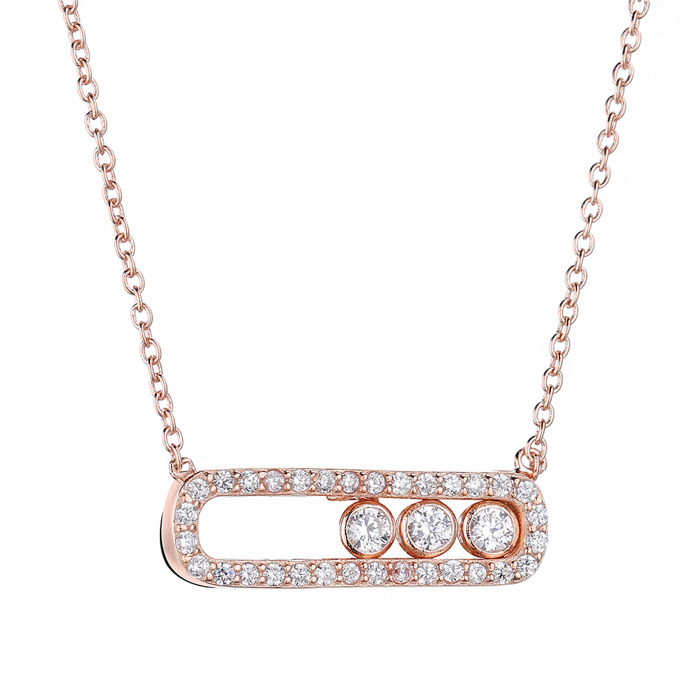 Sterling Silver Necklace Independent Design Letter Necklace