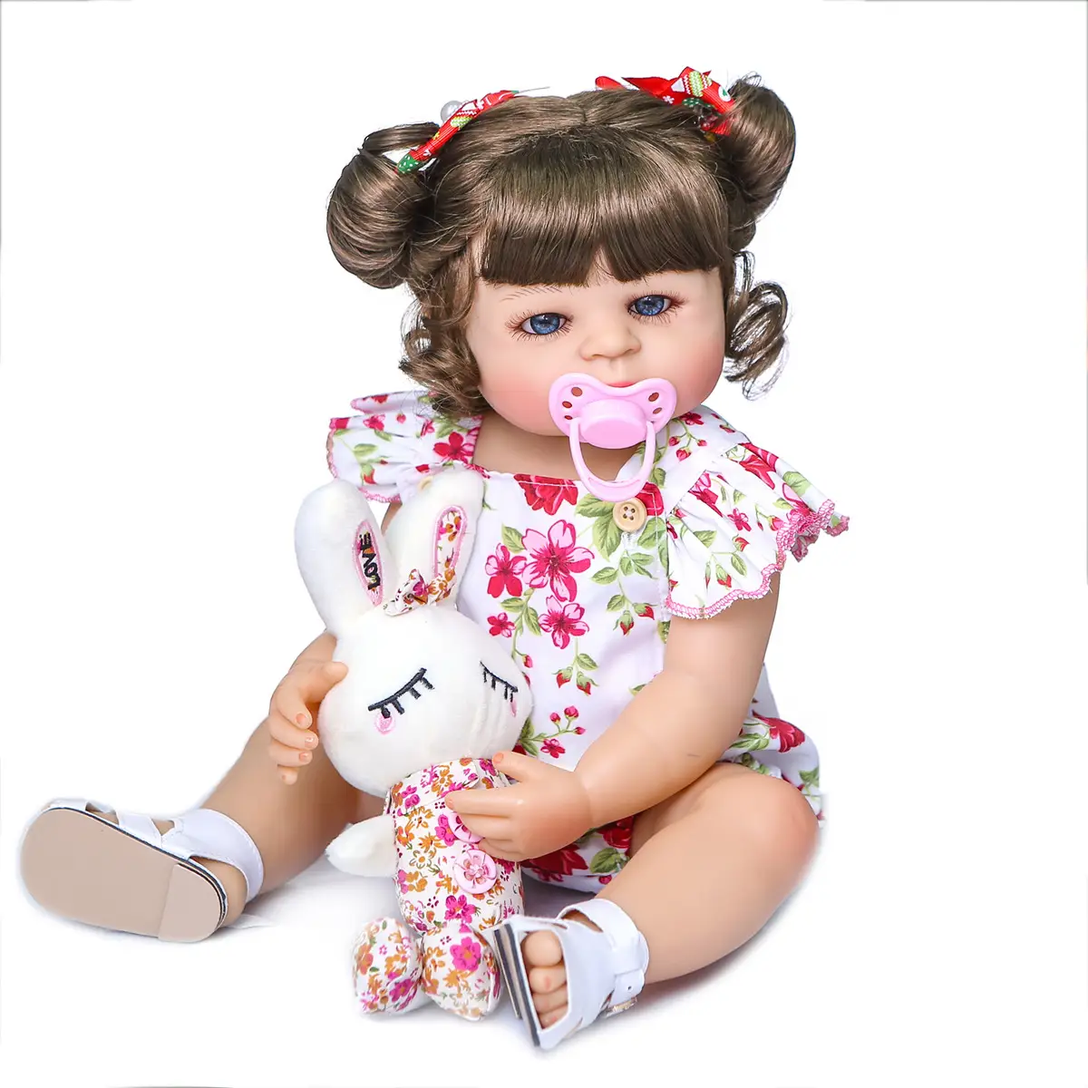 55 Cm Plastic Simulation Baby Can Bathe In The Water Doll Creative Gift